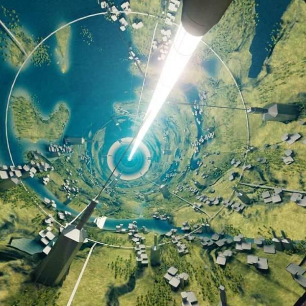 Вид изнутри на "глухой" цилиндр Вид изнутри на "глухой" цилиндр