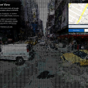 Google StreetView в ASCII