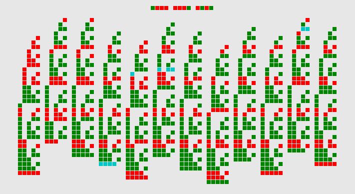 Двоичный производственный календарь на 2026 год Двоичный производственный календарь на 2026 год